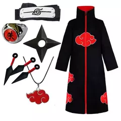 Fantasia de cosplay Ninja Hokage Uchiha Itachi Akira organização quarta geração manto na internet