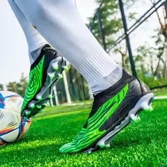 Botas de campo de futebol profissional para homens, tênis de futsal, tênis de tornozelo ao ar livre - Wolf Magazine