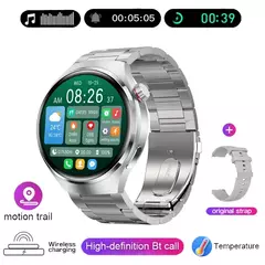 Huawei Watch 4 Pro Smartwatch para Homens, Tela HD, 360x360, Frequência Cardíaca, Chamada Bluetooth, IP68 Impermeável, Açúcar no Sangue, Novo - comprar online