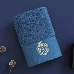 Conjuntos De Toalhas De Banheiro De Algodão Bordado, Grandes Toalhas De Banho, Chuveiro De Cara, Uso Diário, 70x140cm, 35x75cm, 1 Pc, 2 Pcs, 3Pcs na internet