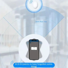 Mini 5.0 gps bluetooth rastreador etiqueta de ar dispositivo anti-perdido animal de estimação idosos crianças carteira rastreamento ios android localizador inteligente