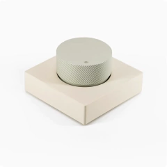 Botão de mesa volume interruptor sem fio personalização botão de alumínio cnc liga de alumínio corpo ornamentos de mesa - comprar online