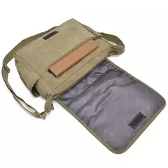 Tilorraine-lona messenger bag para homens, bolsa de ombro multi-bolso, bolsa de mão de grande capacidade na internet