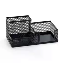 Suporte De Caneta De Metal Criativo, Organizador De Papelaria De Mesa, Suporte De Lápis, Rack De Armazenamento De Arquivo, Caixa De 3 Grelha, Acessórios De Escritório
