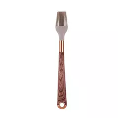 Lmetjma-Conjunto De Utensílio De Cozinha De Silicone, Utensílio De Cozinha Com Suporte De Utensílios, Alças De Padrão De Madeira, Panelas Antiaderentes, JT264, 10 Pcs