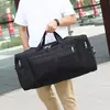 Grande Capacidade Oxford Dry Wet Separação Viagem Sports Bag, Homens Gym Bag, Yoga Mochila, Saco de Treinamento de Fitness, Bagagem