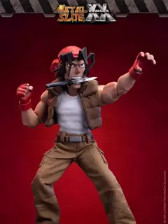 TUNSHI STUDIO TS-009 TS-010 1/12 Metal Slug Clark Ralf 6 ''Figura de ação modelo brinquedo em estoque coleção