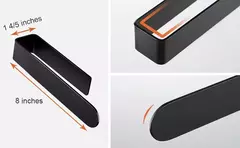 Toalheiro não perfurado toalheiro banheiro rack auto-adesivo banheiro cozinha toalha de mão rack itens domésticos - comprar online