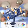 Jogo de mesa para crianças, astronautas, sapo, mesa, festa, pai-filho, jogo interativo, brinquedo de bloco de construção