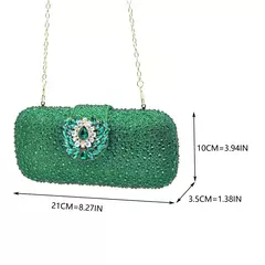 Conjunto de sapatos e bolsas italianos, sapatos de festa para senhoras, decorado com strass, bombas de noiva, designer, novo, 2021 - Wolf Magazine