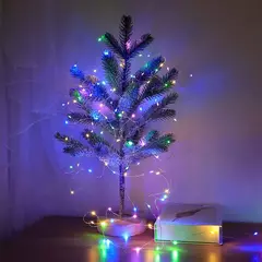 USB LED String Lights para decoração de Natal Luzes de fadas impermeáveis Fio de cobre, Guirlanda de luz, Festa de casamento, 10 m, 20 m, 30m - loja online