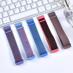 Correia de nylon para Samsung Galaxy Watch 6, 5, 4, 3, 40mm, 44mm, 5 Pro, Huawei Watch GT3-2, Amazfit GTS, GTR Correa, 20mm, 22mm na internet