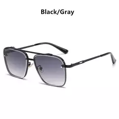 Óculos de sol piloto quadrado masculino e feminino Flight Seven Rock, estilo Mach 6, gradiente, design de luxo, moda, 2022 - loja online