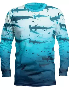 Camisa masculina de pesca de manga longa proteção UV, respirável secagem rápida, suor leve wicking top, ao ar livre, verão, primavera