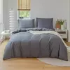 Alta Qualidade Algodão Duvet Cover Set, 100% Tecido Real, Duplo, Rainha, Rei, Colcha, Roupa de cama, 500Tc, 2 Pcs, 3Pcs