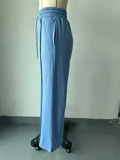 Calças esportivas femininas de tubo reto, calças sanitárias soltas para pernas largas, calças casuais de dança ao ar livre, novas, outono, 2023 - comprar online