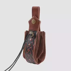 3 pçs marrom couro do plutônio medieval cinto e bolsa de dinheiro saia feminina caminhada clipe para renascentista viking faire larp cosplay trajes - Wolf Magazine