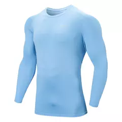 Manga Longa UPF 50 + Rash Guards dos homens Mergulho Proteção UV Leve T-shirt Solto Fit Natação Secagem Rápida Surf T-shirt - Wolf Magazine
