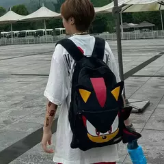 Mochila Diablo Sonic para casais, mochila de desenho animado para estudante, grande capacidade, moda de viagem, legal, novo - loja online