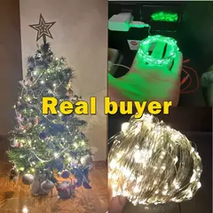 Impermeável USB LED String Lights, Silver Wire, Guirlanda, Luzes de fadas, Natal, Casamento, Feriado, Decoração do partido, 5m - Wolf Magazine