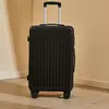 Pastel Classic ABS Mala de Viagem, bagagem dura, mala de cabine, conteúdo de aeronave, difícil, 20 ", 24", 28";;VERDADEIRO;;"A09Black suitcase,20 Inch