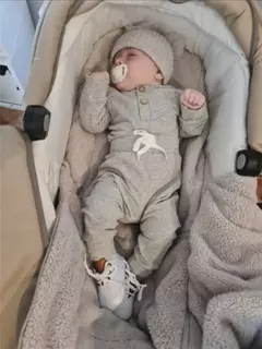 Conjunto de roupas para bebê recém-nascido menino e menina, feito de algodão, com nervuras, manga longa, bodysuit e calça, cor sólida - comprar online