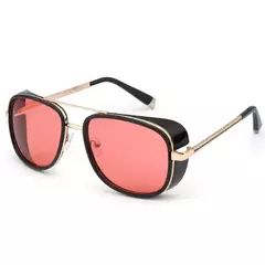 Tony Stark óculos escuros para homens e mulheres, óculos de proteção gradiente vintage UV400 de proteção ultravioleta, moda steampunk - comprar online