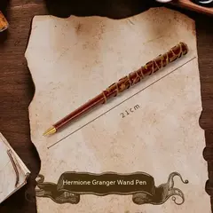 Novo popular harry potter caneta mágica resina varinha caneta estudante criativo escrita papelaria meninos meninas presentes de aniversário material escolar - comprar online