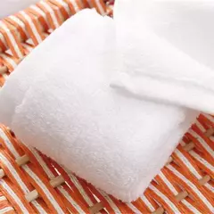10 pçs/lote Boa Qualidade Branco Barato Toalha De Rosto Toalhas De Mão Pequena Toalha De Cozinha Hotel Restaurante Jardim De Infância Toalha De Algodão na internet