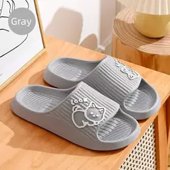 Flip-flops para mulheres, sandálias de praia, chinelos de banho, plataforma grossa, slides para senhoras, interior, exterior, verão, 2022 - comprar online