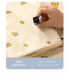 Tapete de urina lavável impermeável para bebê Protetor de cama bonito dos desenhos animados Cama de fralda Pano respirável Almofadas de urina para crianças