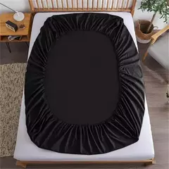 100% algodão cabido folha de cama com faixa elástica cor sólida anti-deslizamento ajustável colchão capa para cama única dupla rei rainha na internet