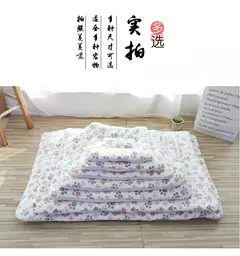 Dupla face pet esteira esteiras de pelúcia curta cama de dormir para gatos cães pequenos bonito almofada para animais de estimação cobertor quente gatinho almofada gato sofá cama - loja online