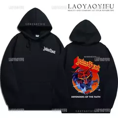 Moletom unissex Hard Rock Punk Metal Band, moletom Judas Priest Painkiller, masculino e feminino, manga comprida, Hot Compress, moda - Wolf Magazine