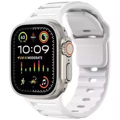 Imagem do Pulseira de Silicone Esportiva para Apple Watch Band, Ultra, 49mm, 45mm, 44mm, 42mm, Pulseira de Relógio, iWatch Series 9, 8, 7, 6, SE, 5, 4