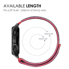 Correia de nylon para Samsung Galaxy Watch 6, 5, 4, 3, 40mm, 44mm, 5 Pro, Huawei Watch GT3-2, Amazfit GTS, GTR Correa, 20mm, 22mm - Wolf Magazine