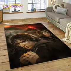 3D L-Senhor dos Anéis filme HD tapete, decoração antiderrapante para sala de - comprar online