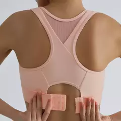 Xlwsbcr New Gym Bra High Impact Sports Bras Workout Tops Para Mulheres Suporte completo Push Up Treinamento Ajustável Yoga Bra Fitness - Wolf Magazine