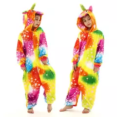 Children Stitch Pijama de flanela, Unicórnio Kigurumi Onesies, Blanket Sleepers, Kigurumi, Crianças, Meninos, Meninas, Bebê, Inverno - Wolf Magazine
