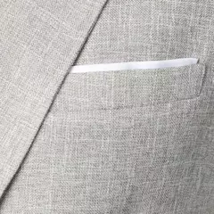 Terno de tecido textura luxuoso masculino, jaqueta confortável, casaco de casamento, melhor desempenho de palco, primavera verão