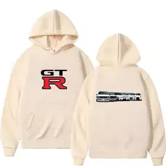 Hoodie inicial dos homens D GTR Skyline R34, Hoodie gráfico, Pullovers de moletons, Roupas Masculinas, Essencial para Outono, Novo, Y2k - loja online