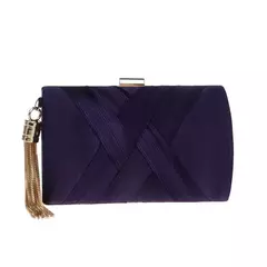 Sekusa-bolsa de noite com borla feminina, bolsa de ombro com corrente, festa de casamento - loja online