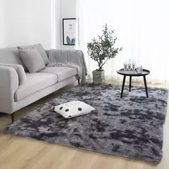 VIKAMA-Tapetes de lã de seda, tapetes de pelúcia, tapete fofo, tapete grosso, piso antiderrapante, tapetes grandes macios e sólidos, 40x60cm, 1 peça - Wolf Magazine