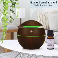 Umidificador de ar elétrico ultra-sônico, Difusor Aroma, Óleo Essencial, Aromaterapia, Cool Mist Maker para Quarto - comprar online