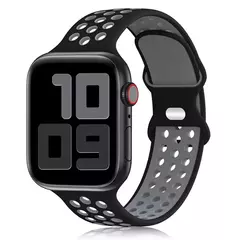 Bracelete Sport para Apple Watch, Bracelete de Silicone, iWatch Series 9, 8, SE, 7, 3, Ultra 2, 49mm, 40mm, 41mm, 42mm, 44mm