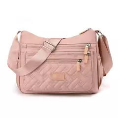 Imagem do Impermeável Nylon Crossbody Shoulder Bag para Mulheres, Messenger Bags, Ladies Handbag