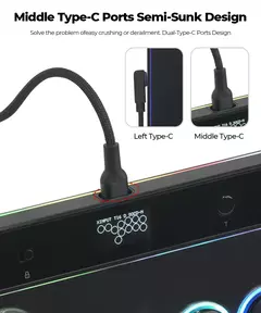 Alta42 controlador de arcade magnético stickless teclado C16-S hitbox controlador sem alavanca para pc/ps4/ps5/switch fight stick hitbox - comprar online