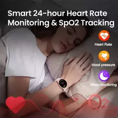 NFC Smartwatch para Mulheres, Tela HD, Rastreador de Saúde, Esportes, Voz, Chamada Bluetooth, Huawei, Xiaomi, Senhoras, Novo, 466x466, 2022 - Wolf Magazine