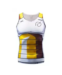 Camisas de Compressão de Secagem Rápida para Homens, Anime Goku Camisetas, Manga Curta, Vegeta Cosplay Costume Tops, Dragon Ball Z