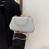 Saco de noite luxuoso para mulheres, alto design, banquete de festa, saco de glitter para senhoras, embreagem do casamento, bolsa de ombro, bolsa de corrente, marca